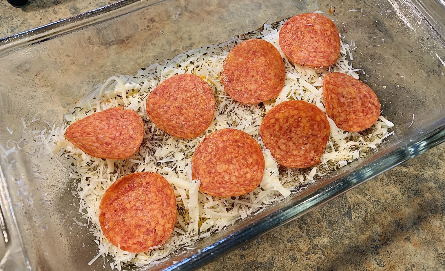 Keto Pizza Egg Bake for One The Katherine Chronicles